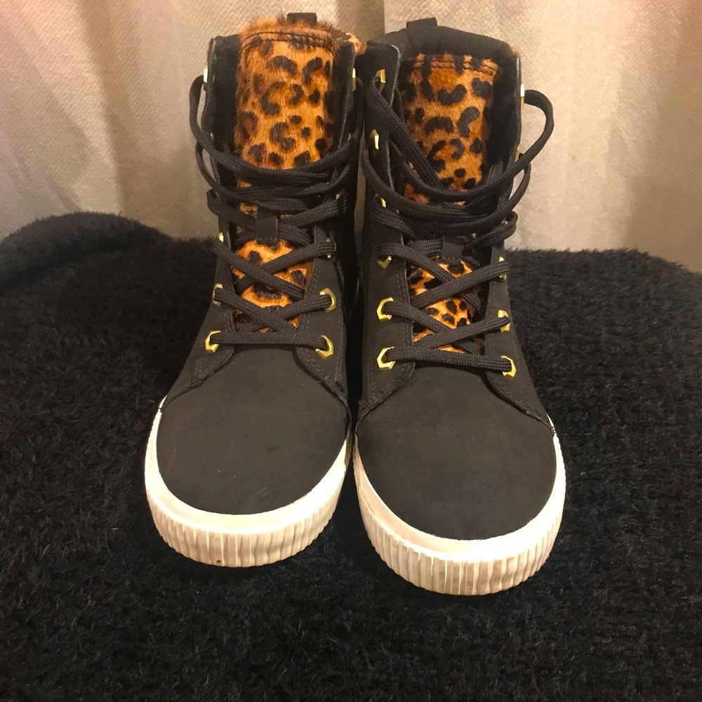Timberland Leopard Skyla Bay Lace-Up Boot